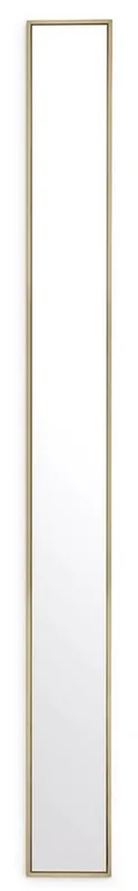 Casa Padrino miroir mural de luxe laiton 20 x 4 x H. 200 cm - Miroir inox rectangulaire étroit - Miroir de salon - Miroir de chambre - Miroir d'armoire - Meubles de Luxe Saisonangebot