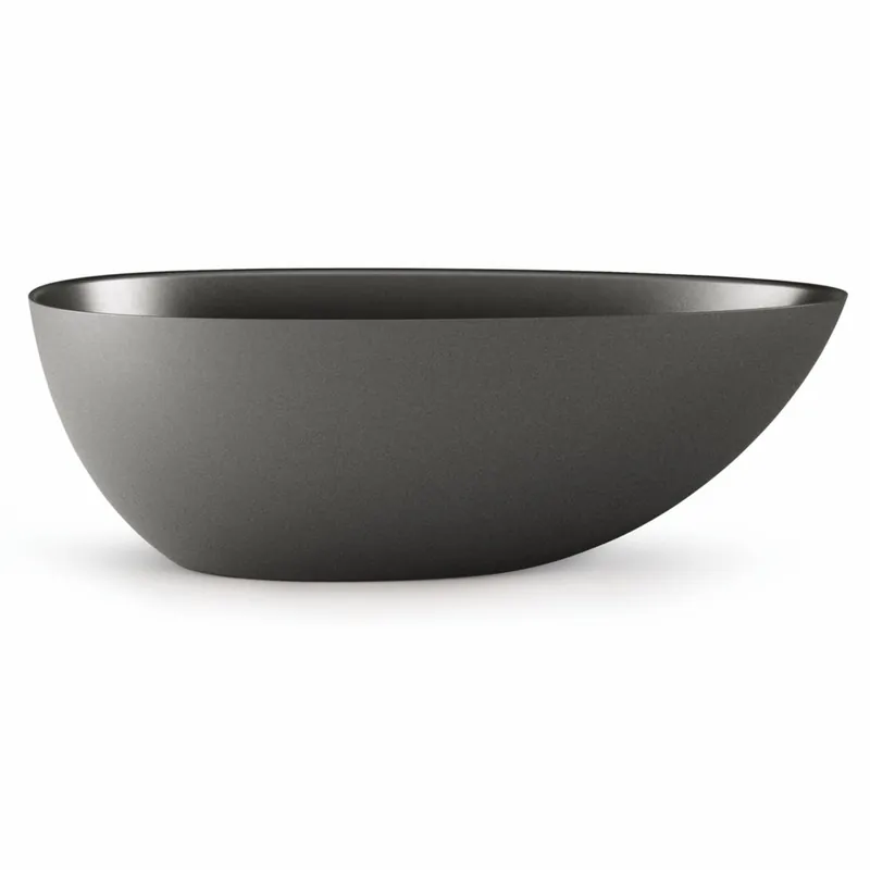 Casa Padrino baignoire de luxe autoportante en forme d'œuf graphite 170 cm Preiswert
