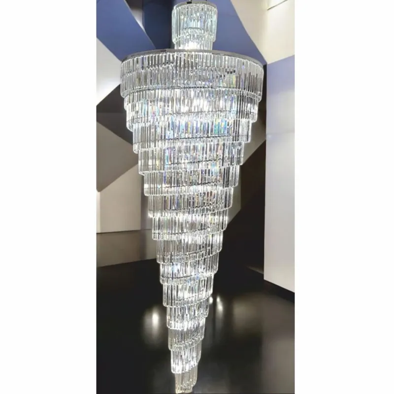Casa Padrino lustre d'hôtel de luxe argent Ø 60 x H. 100 cm - Fabriqué en Italie Saisonangebot