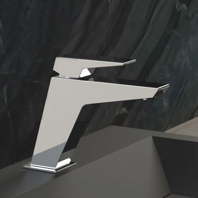 Jetzt Kaufen Casa Padrino robinet de lavabo de luxe chrome H. 14,3 cm - Accessoires de bain - Fabriqué en Italie