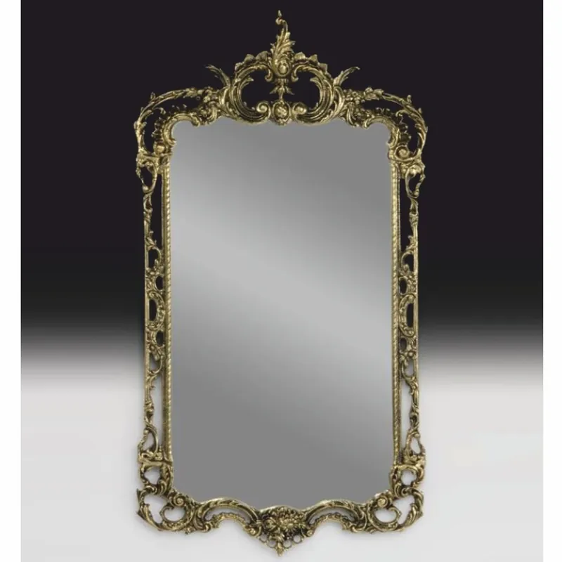 Preiswert Casa Padrino Miroir Baroque de Luxe en Bronze Or H. 83 cm - Meubles Baroques