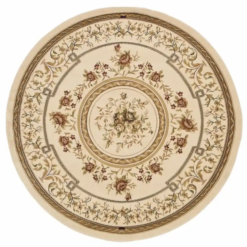 Sichere Zahlung Casa Padrino Tapis de Salon Baroque de Luxe Beige / Marron - Différentes Tailles