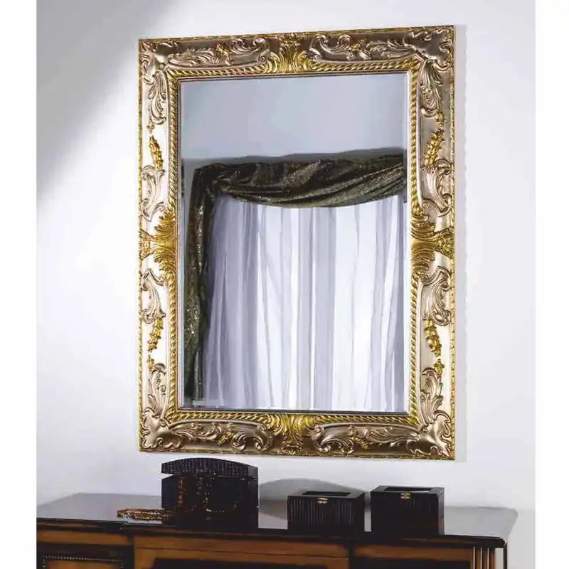 Knallerangebot Casa Padrino miroir baroque de luxe argent / or H. 126 cm - Meubles de style baroque