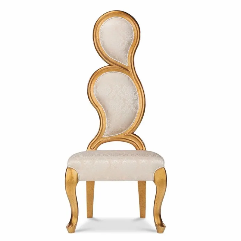 Ausverkauf Casa Padrino fauteuil baroque de luxe côté gauche argent / or H. 142 cm - Meubles baroques