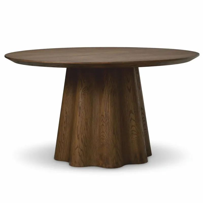 Casa Padrino table à manger de luxe marron foncé Ø 140 cm - Meubles d'hôtel et de salle à manger Sichere Zahlung