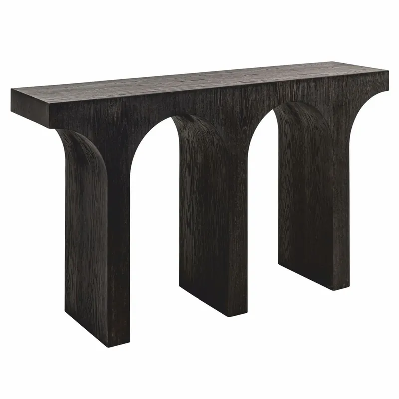 Jetzt Kaufen Casa Padrino console de luxe marron foncé 140 x 35 x H. 80,5 cm - Meubles de luxe