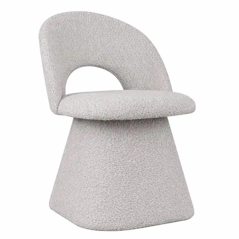 Casa Padrino chaise de salle à manger de luxe gris clair H. 79 cm - Meubles de salle à manger Bestpreis