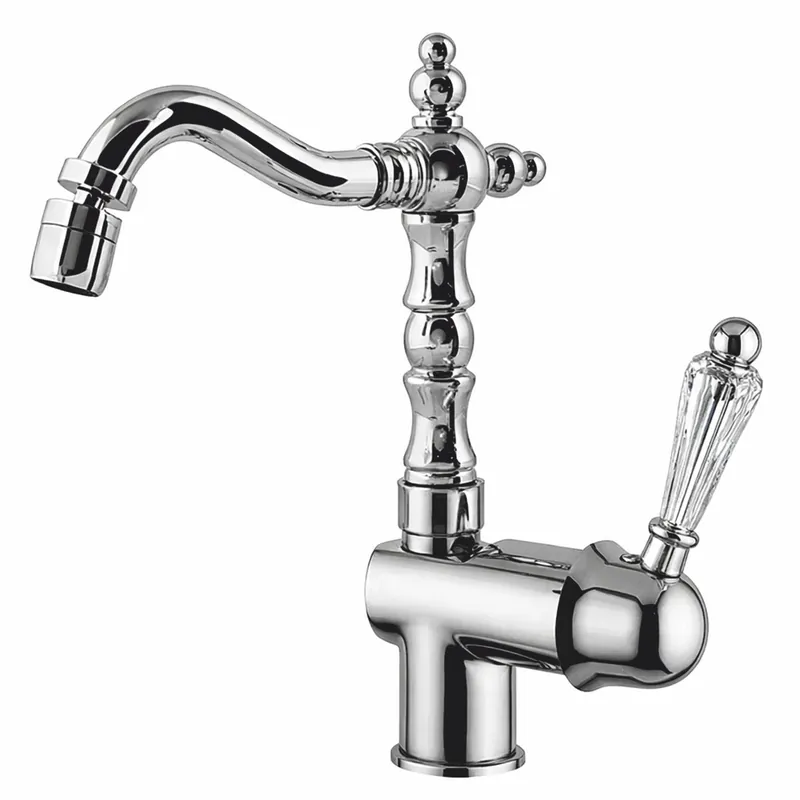 Casa Padrino Robinet de Lavabo Art Nouveau de Luxe H. 24 cm - Fabriqué en Italie Top-Preis