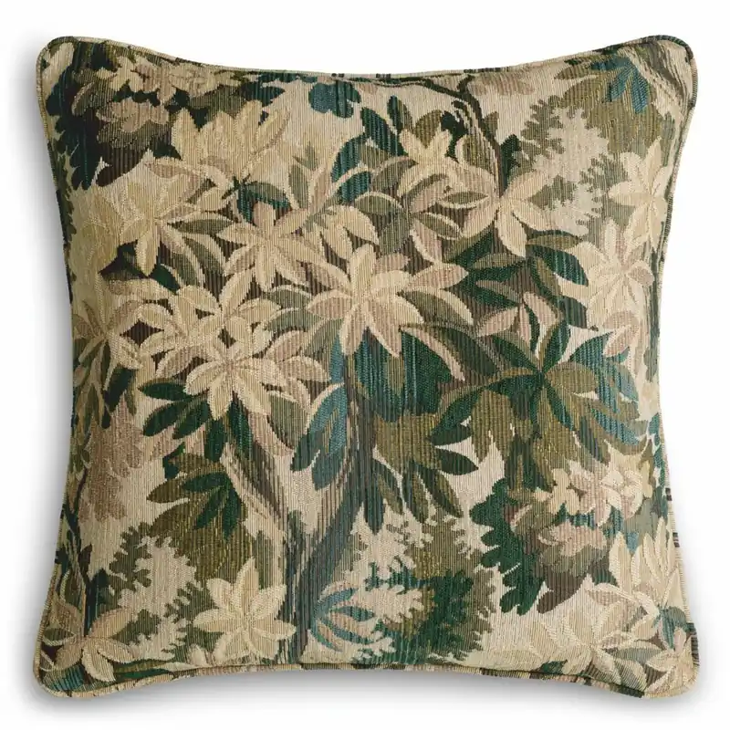 Casa Padrino coussin de luxe vert / beige 60 cm - Accessoires décoratifs de luxe Günstig