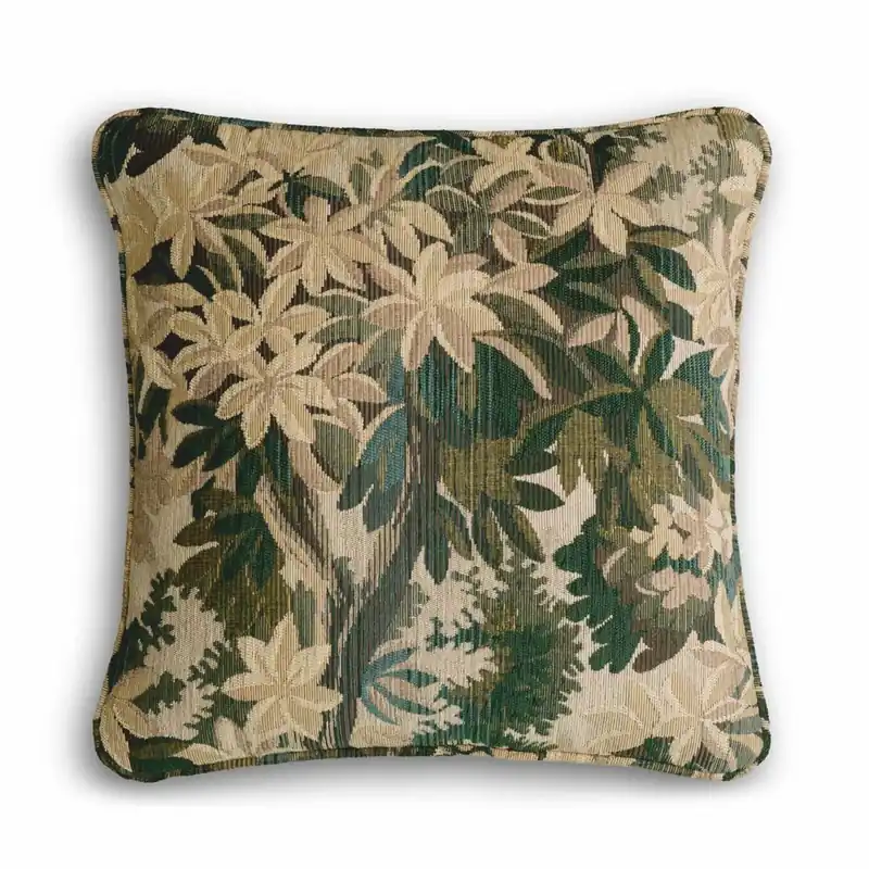Must-Have Casa Padrino coussin de luxe vert / beige 50 cm - Accessoires décoratifs de luxe