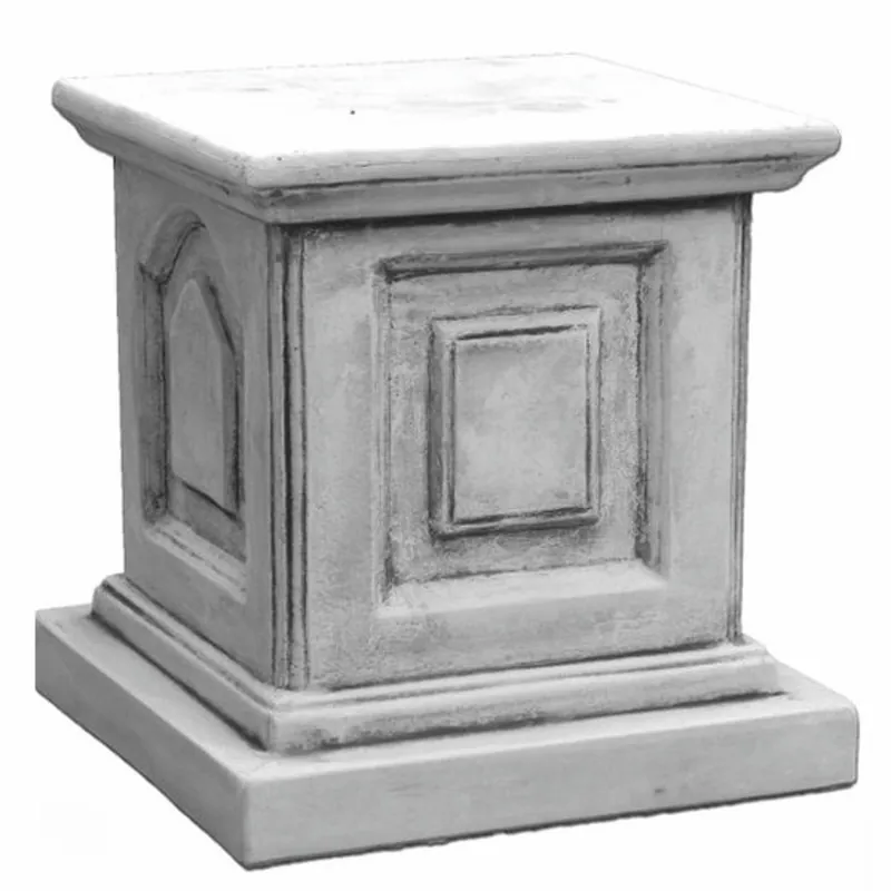 Knallerangebot Casa Padrino socle baroque gris H. 41 cm - Décoration de jardin de style baroque