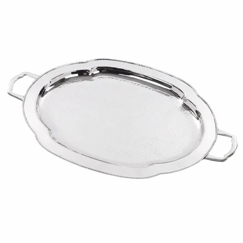 Casa Padrino plateau de service en métal argent 61 cm - Accessoires gastronomie Highlight