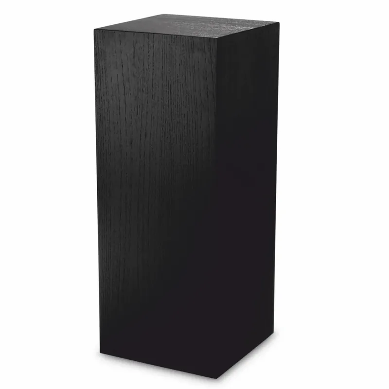 Markenware Casa Padrino colonne de luxe noir H. 100 cm - Mobilier de salons et hôtels de luxe
