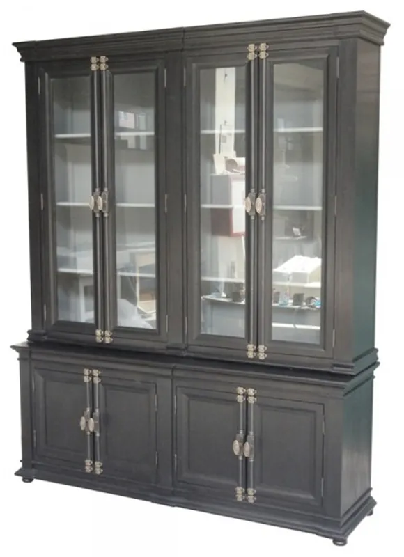 Saisonangebot Large Shabby Chic country house style cabinet with 4 doors - buffet cabinet - wardrobe dining room