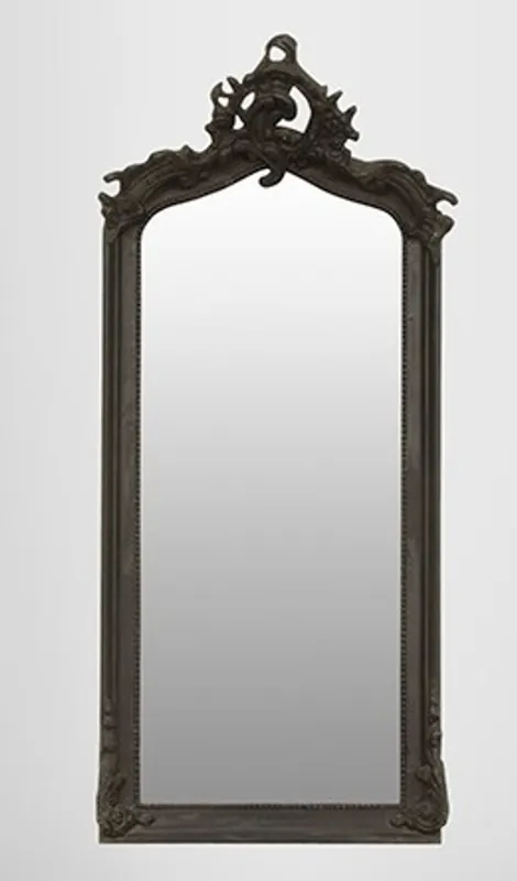 Begrenztes Angebot Casa Padrino Baroque black mirror 115 x 48 cm