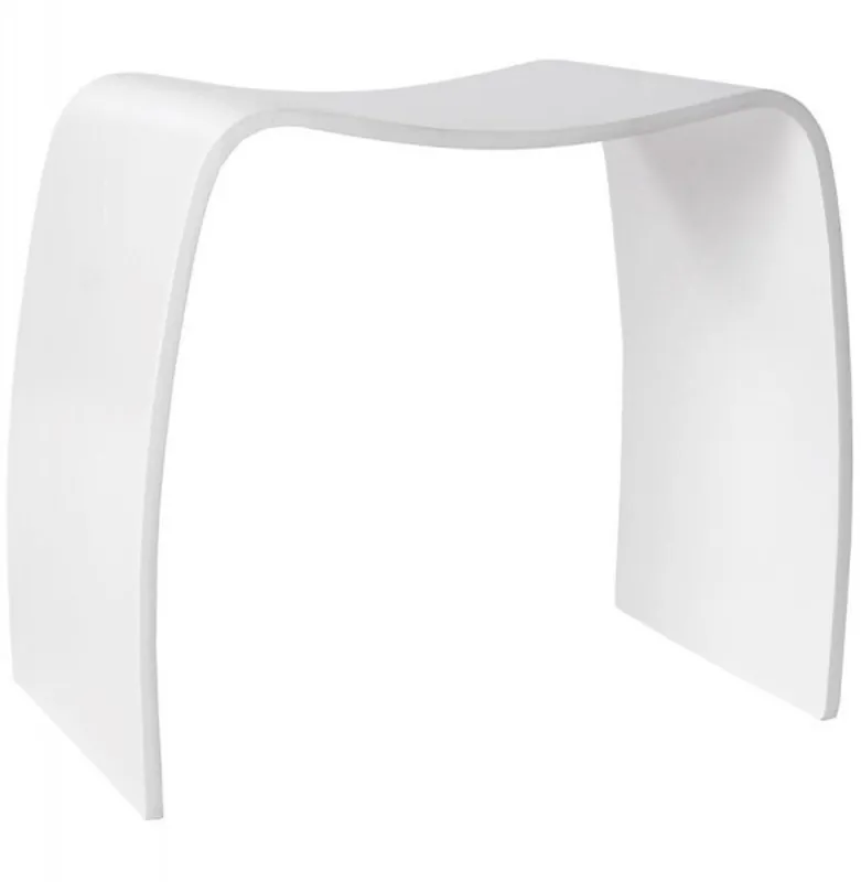 Bestpreis egno sgabello Casa Padrino Design Bianco Wave - Salone di mobili