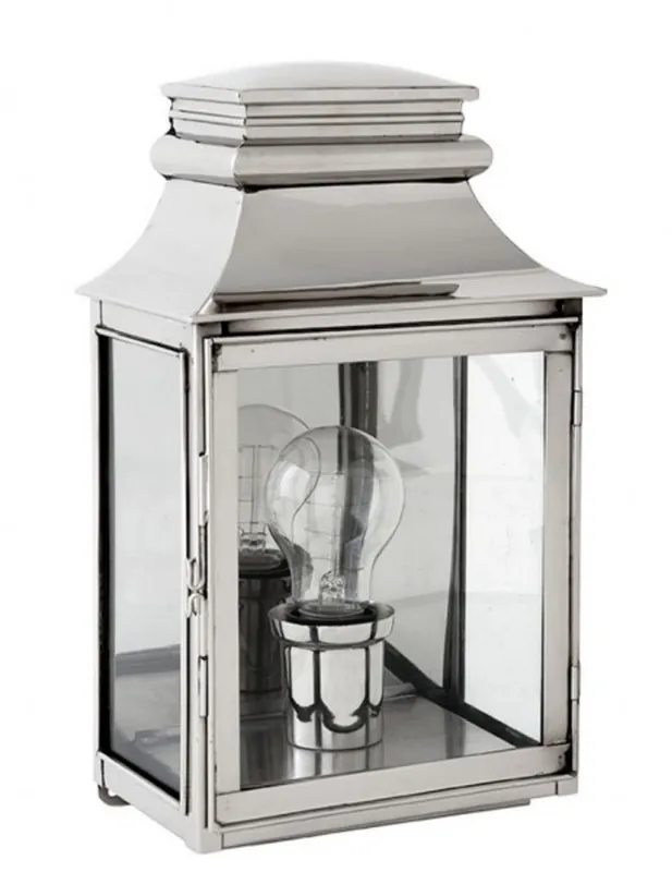 Casa Padrino parete lampada lusso diametro nichel 22 x 14 x H 37 centimetri - Luxury Collection Sofort Bestellen