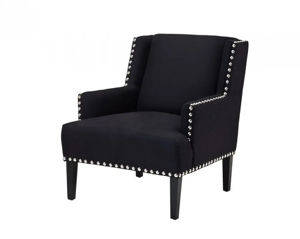 Casa Padrino designer art deco club armchair black - Luxury Club Armchair Ausverkauf