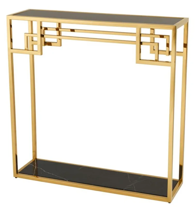Neue Ware Casa Padrino Art Deco consolle di lusso Gold - Designer mobili albergo