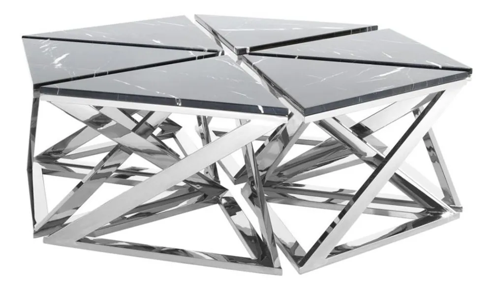 Bestpreis Casa Padrino tavolino di grande design set - collezione di lusso