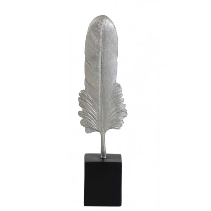Casa Padrino hotel di design Decorazione d'argento / nero 7 x 5,5 x H. 27 cm - molla metallica Sonderangebot