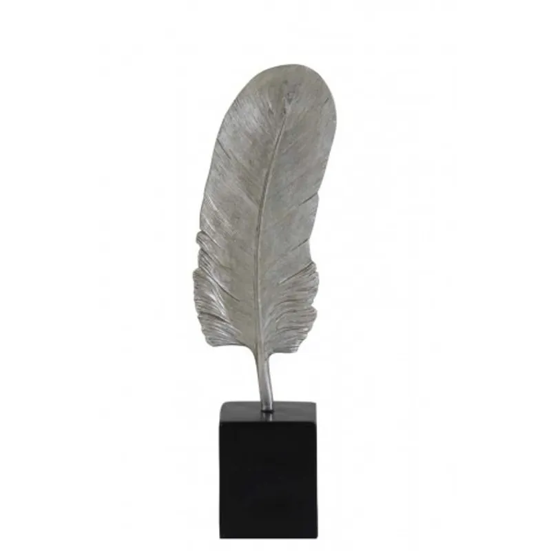 Knallerangebot Casa Padrino hotel di design Decorazione d'argento / nero 7 x 5,5 x H. 26 cm - molla metallica