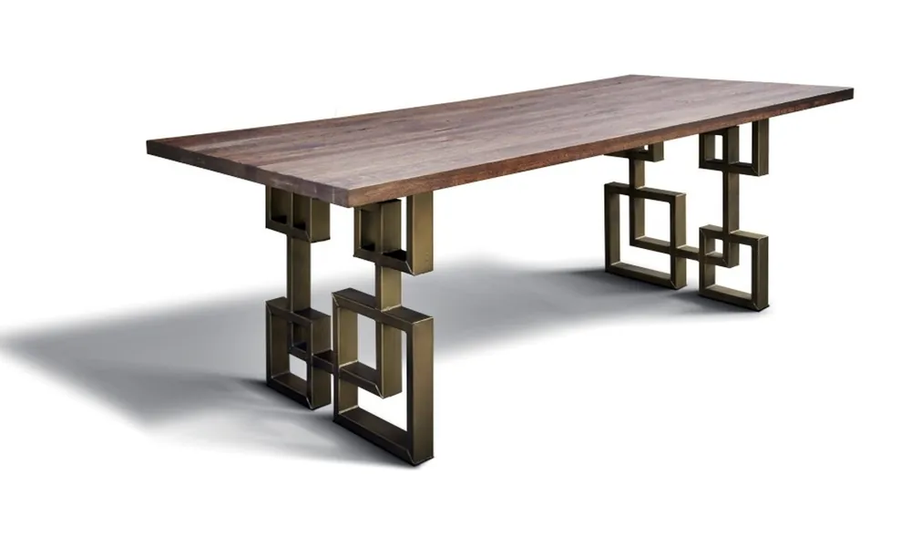 Casa Padrino tavolo da pranzo 200 x 100 x H. 79 cm - Mobili di lusso sala da pranzo Markenware