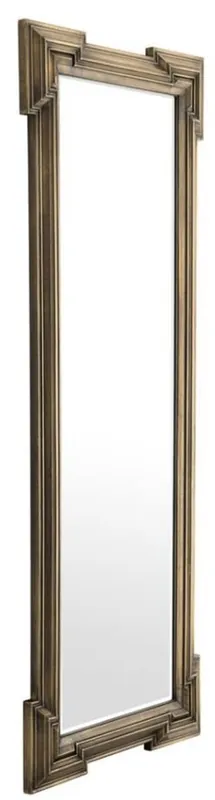 Casa Padrino specchio di lusso in ottone antico 85 x H. 220 cm - specchio da parete di design Aktuell
