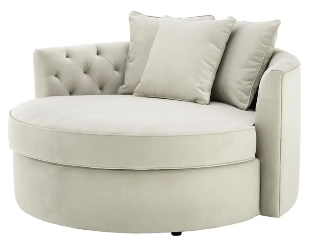 Casa Padrino divano di design grigio chiaro 157 x 148 x H. 90 cm - divano di lusso in giro Online Kaufen