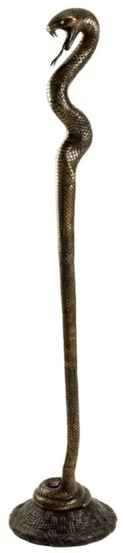 Begrenztes Angebot Casa Padrino progettista bronzo figura vipera 33 x H. 149 centimetri - decorazione di lusso