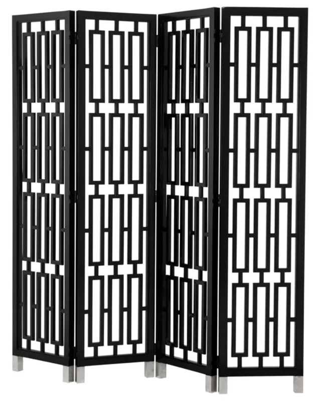 Casa Padrino stanza mogano divisori in pianoforte nero 200 x H. 225 cm - qualità di lusso Expressversand