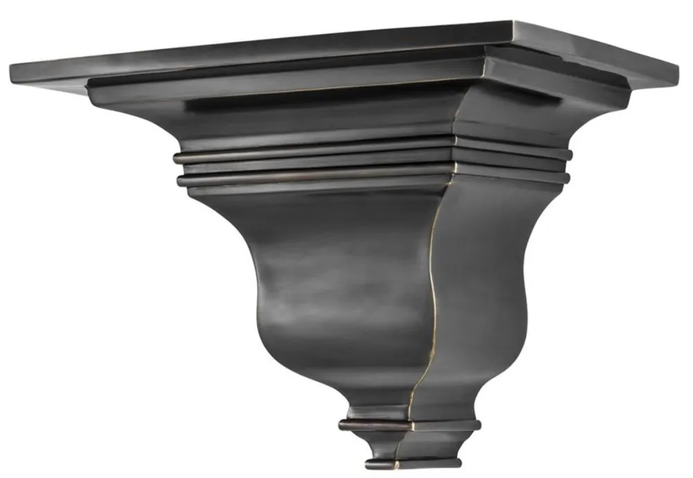 Casa Padrino di lusso in ottone a parete staffa bronzo 34 x 25 x H. 25 cm - mobili art deco Kracherpreis