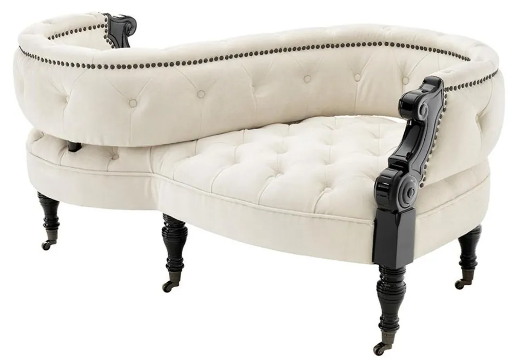 Rabatt Casa Padrino divano a due lati con rotelle 130 x 70 x H. 66 cm - collezione di alberghi di lusso