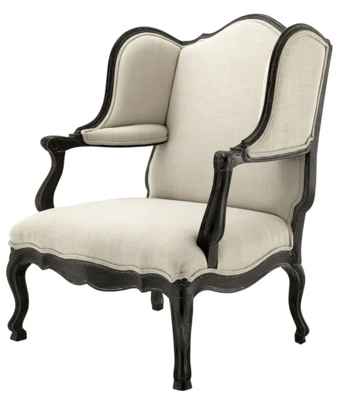Heißes Angebot Poltrona antica di lusso di Casa Padrino 89 x 87 x H. 113 cm - mobili da club hotel