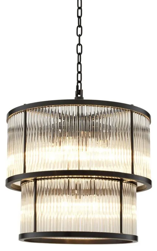 Sonderangebot Casa Padrino Lampadario Bronzo 55 x H. 59 cm - Collezione di Lusso