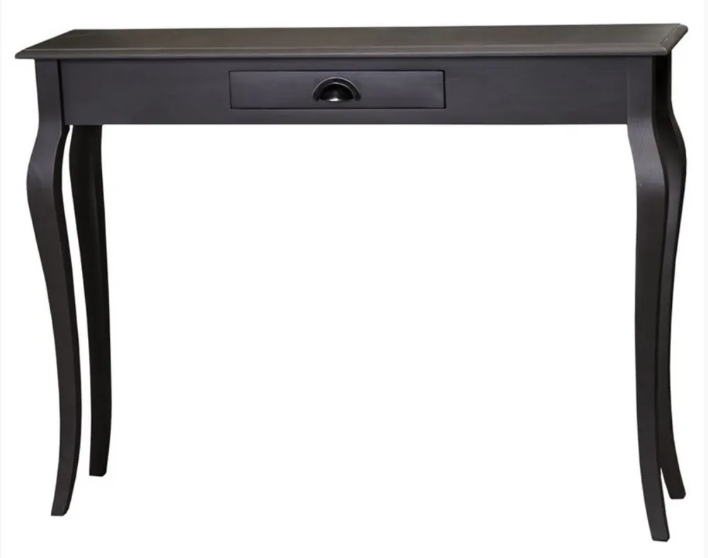 Bestseller Casa Padrino consolle da bagno con cassetto in nero 120 x 30 x H. 90 cm - Arredamento in stile Art Nouveau