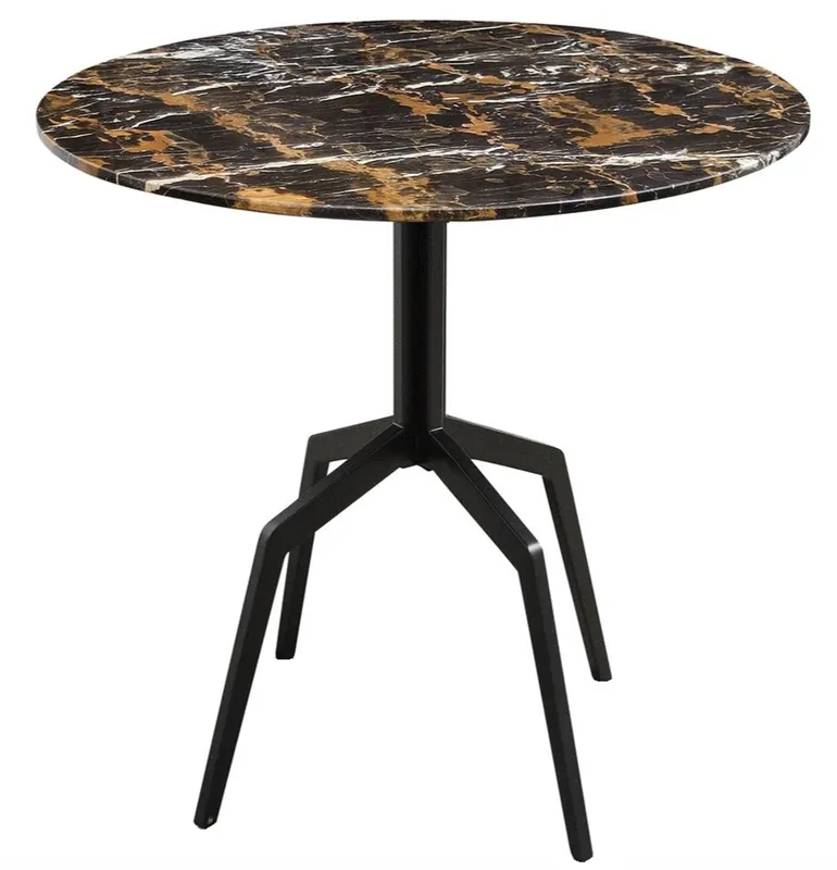 Casa Padrino tavolo da pranzo di lusso nero 80 x H. 76 cm - Mobili da Sala da Pranzo Super-Preis