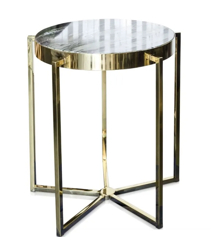 Casa Padrino tavolino da pranzo di lusso oro 65 x H. 67 cm - Arredi per Alberghi Top-Seller