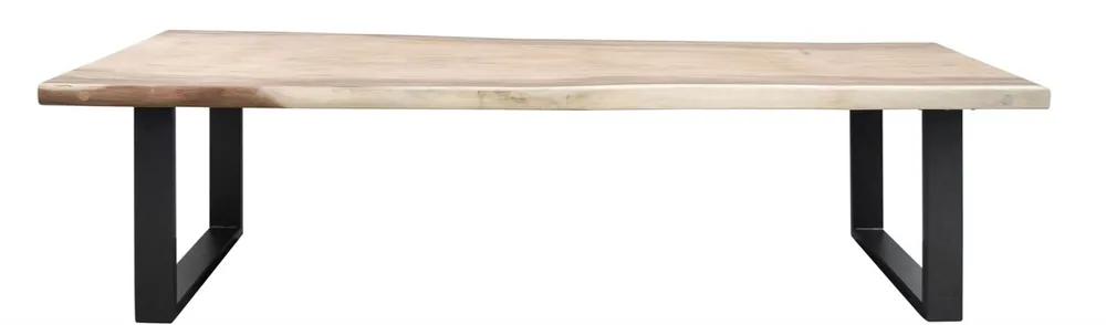 Casa Padrino tavolo da pranzo di lusso con gambe nere rivestite di polvere - Mobili da Sala da Pranzo Begrenztes Angebot