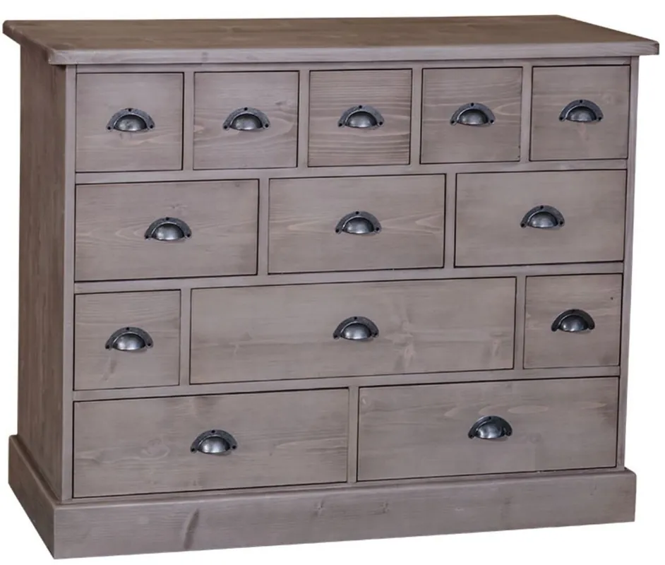 Nur Für Kurze Zeit Casa Padrino cassettiera stile country con 13 cassetti - Mobili per Ufficio in Stile Country