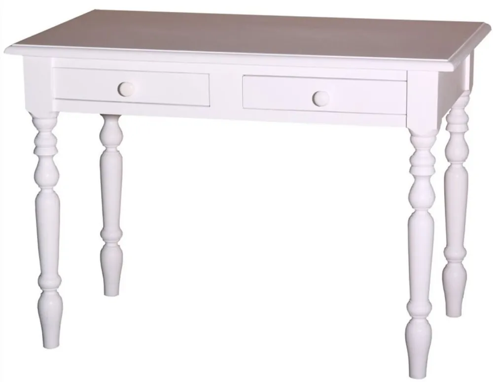 Meistverkauft Casa Padrino scrivania con 2 cassetti in bianco 109 x 60 x H. 79 cm - Mobili in Stile Country