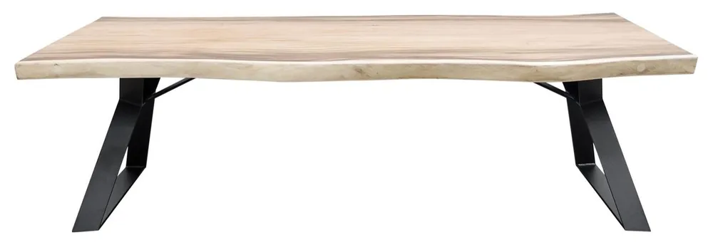 Zertifiziert Casa Padrino tavolo da pranzo di lusso naturale / nero - Collezione di Lusso