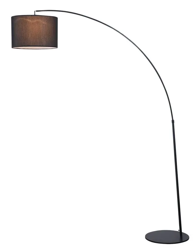 Preis Gesenkt Casa Padrino lampada da terra per soggiorno di lusso nero 40 x 140 x H. 210 cm - Mobili per Soggiorno