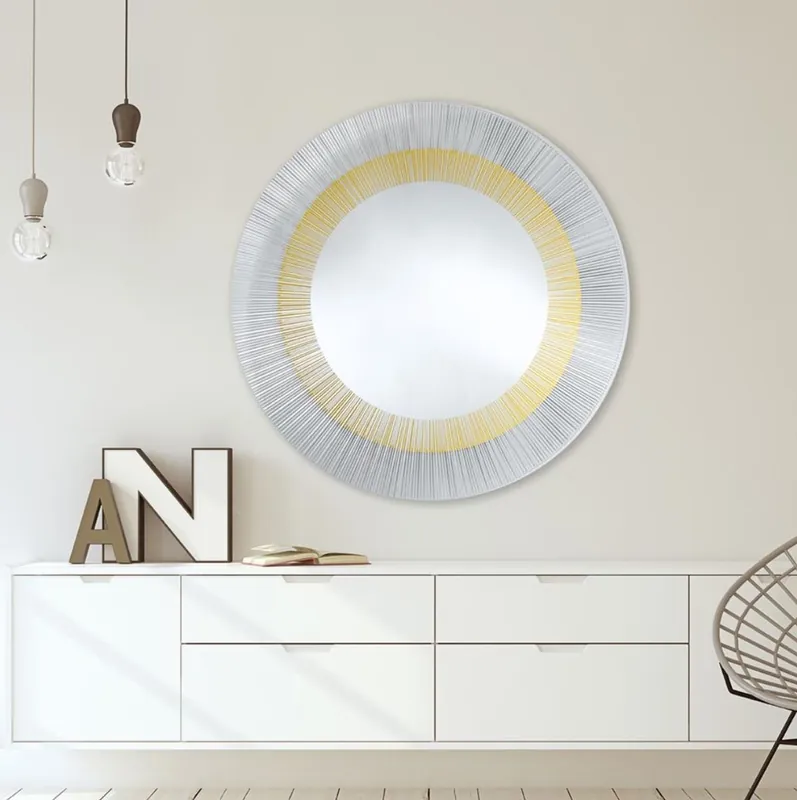 Sale Casa Padrino lusso designer soggiorno specchio bronzo Ø 105 cm - Mobili di Design