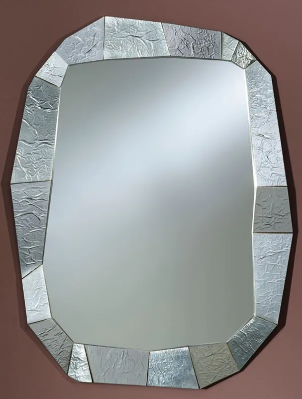 Billig Casa Padrino specchio da parete design argento 92 x H. 127 cm - Specchio Design