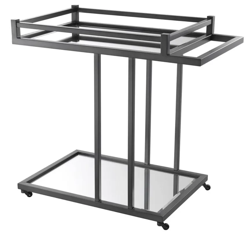 Casa Padrino carrello di servizio di lusso bronzo 78 x 46 x H. 79 cm - Accessori Hotel e Ristoranti di Lusso Preisreduziert