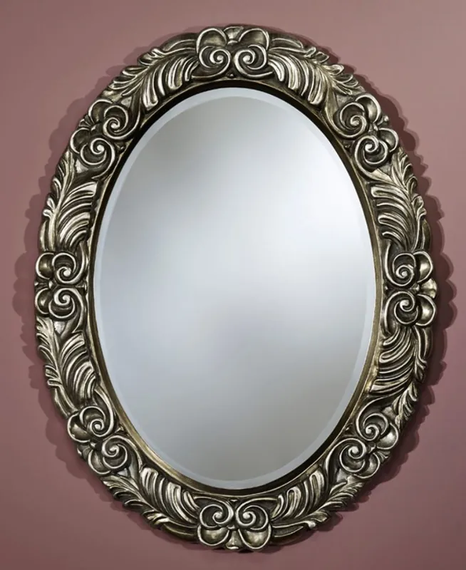 Preisknaller Casa Padrino specchio barocco argento 69 x H. 88 cm - Mobili Barocchi