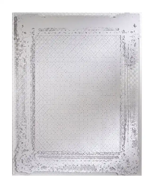 Letzte Chance Casa Padrino Vintage Art Deco Specchio Argento 78 x H. 101 cm - Specchio a Parete in Stile Antico