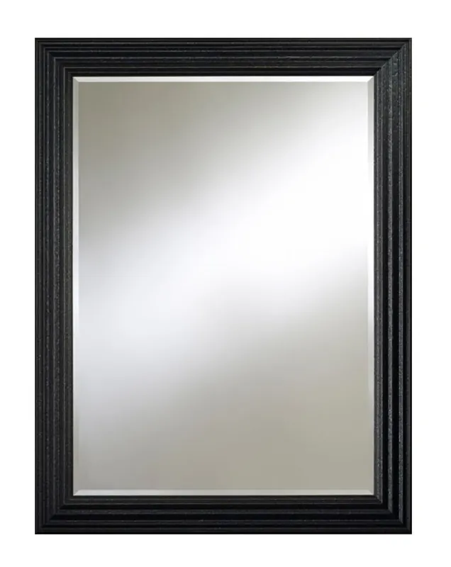 Direktkauf Casa Padrino specchio da parete barocco nero 93 x H. 122 cm - Mobili Soggiorno in Stile Barocco