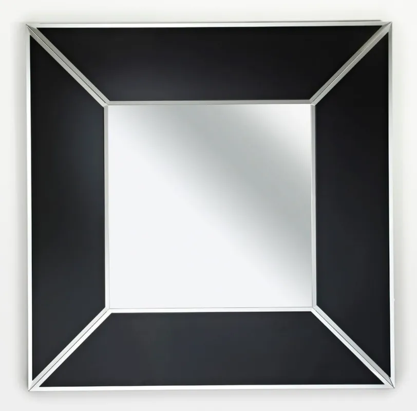 Knallerangebot Casa Padrino specchio di lusso nero 90 x H. 90 cm - Mobili e Accessori di Lusso